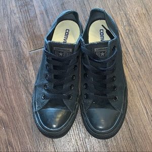 Black on Black Converse